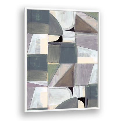 Stylish ABSTRACT DESATURATE II, ABSTRACT PAINTINGS piece featuring modern colors and shapes for creative spaces.