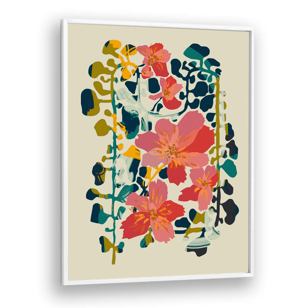 Vibrant COLORFUL ORCHID, FLORAL FLOWER PAINTINGS adding elegance to any space with stunning floral artistry.