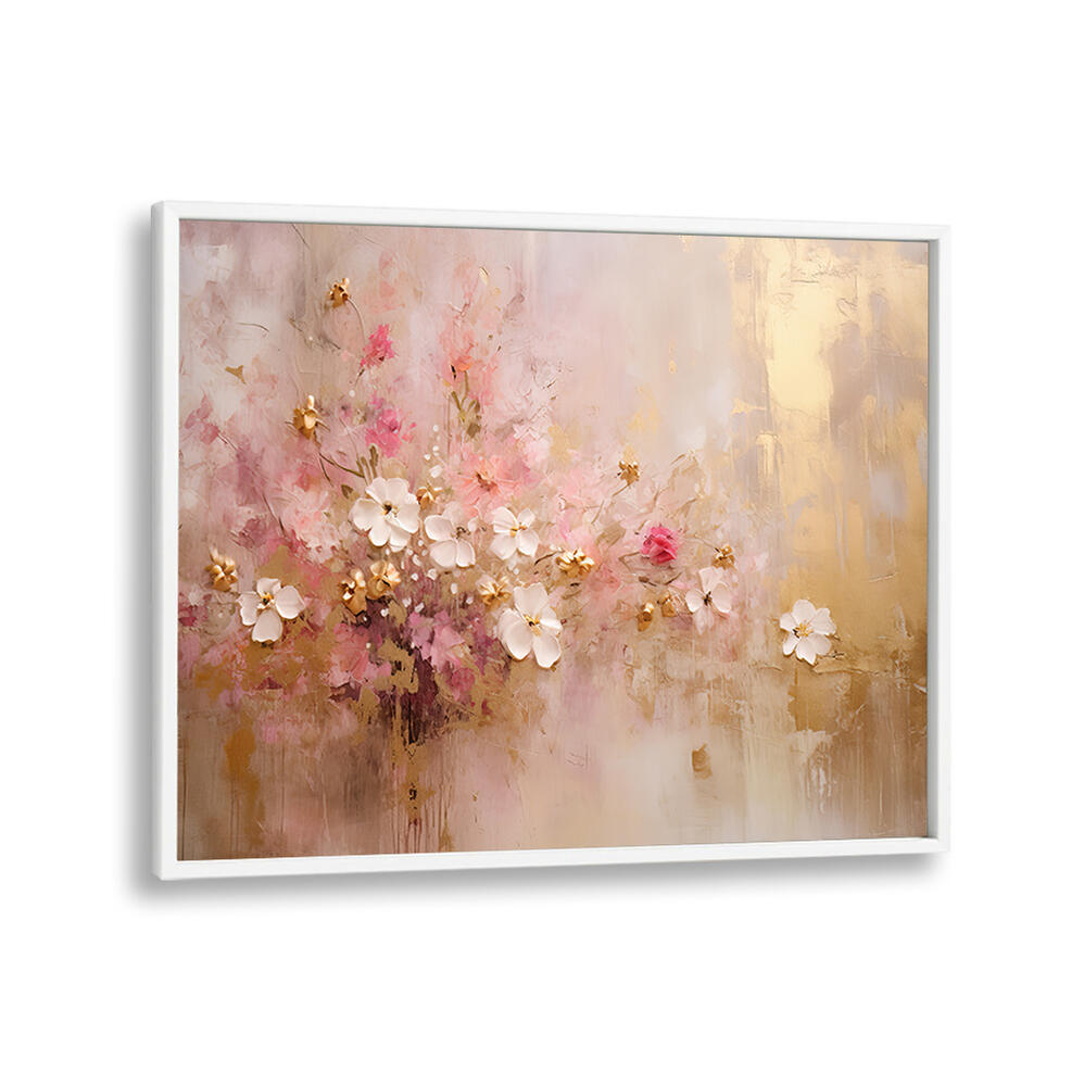 FA VINTAGE FLORAL IX , FLORAL FLOWER PAINTINGS