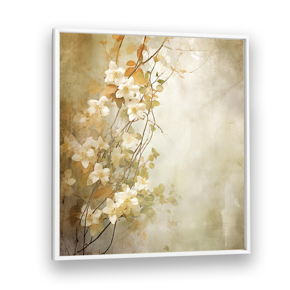FA VINTAGE FLORAL V , FLORAL FLOWER PAINTINGS