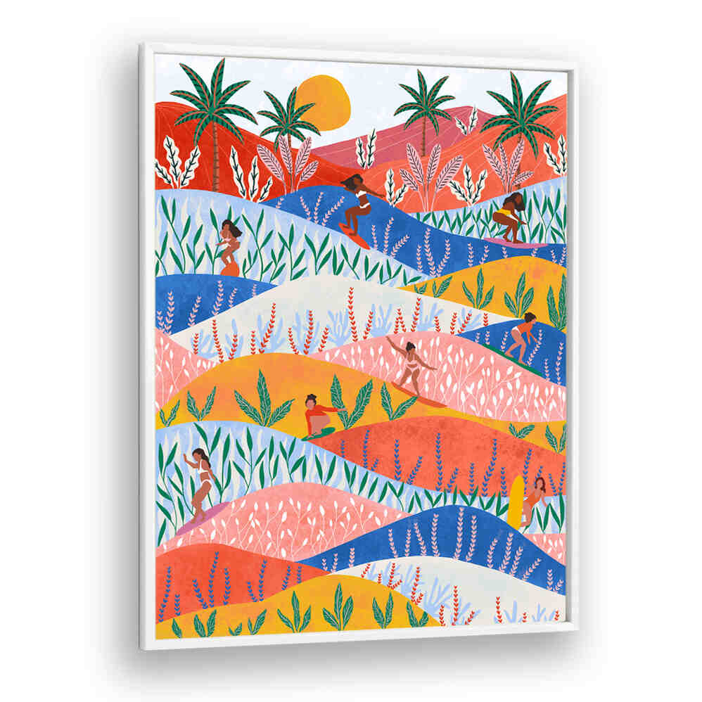SURFERS , KIDS ROOM PAINTINGS