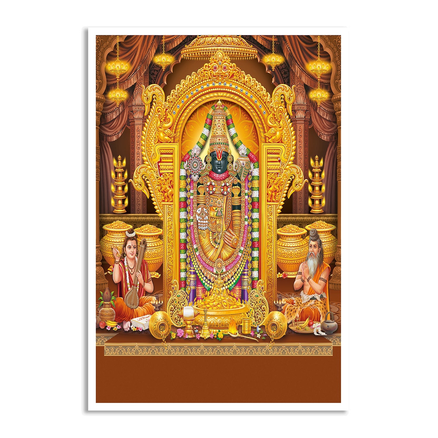 Shri Ram Lalla Canvas Painting
