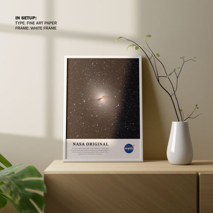 Elliptical Galaxy, NASA Art Posters