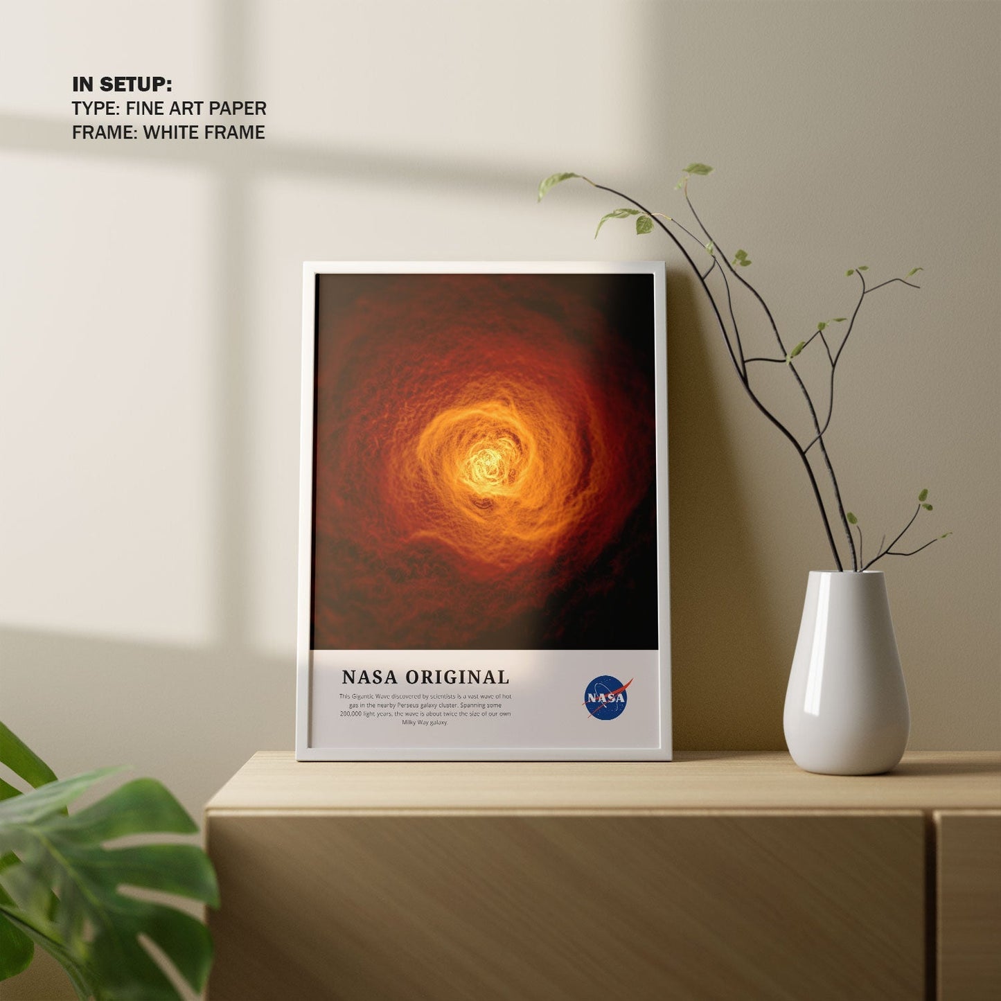 The Gigantic Wave, NASA Art Posters