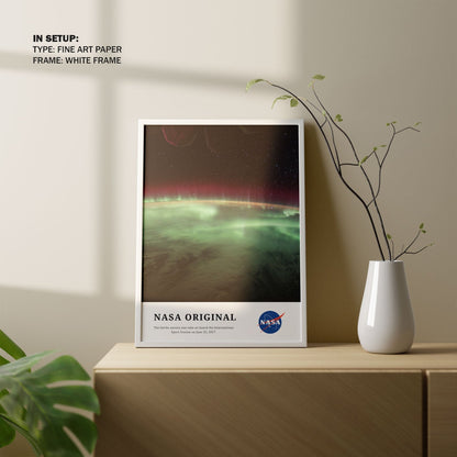 The Earths aurora, NASA Art Posters