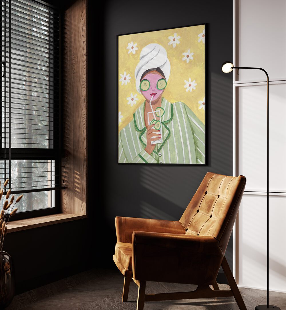 RELAX TIME , PORTRAITS & FIGURATIVE ILLUSTRATIONS