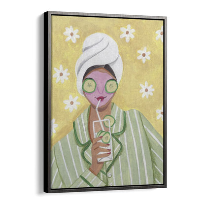 Enjoy a moment of serenity with "Woman Relax Time" by Caroline Bonne Muller, a highlight of RELAX TIME, PORTRAITS.