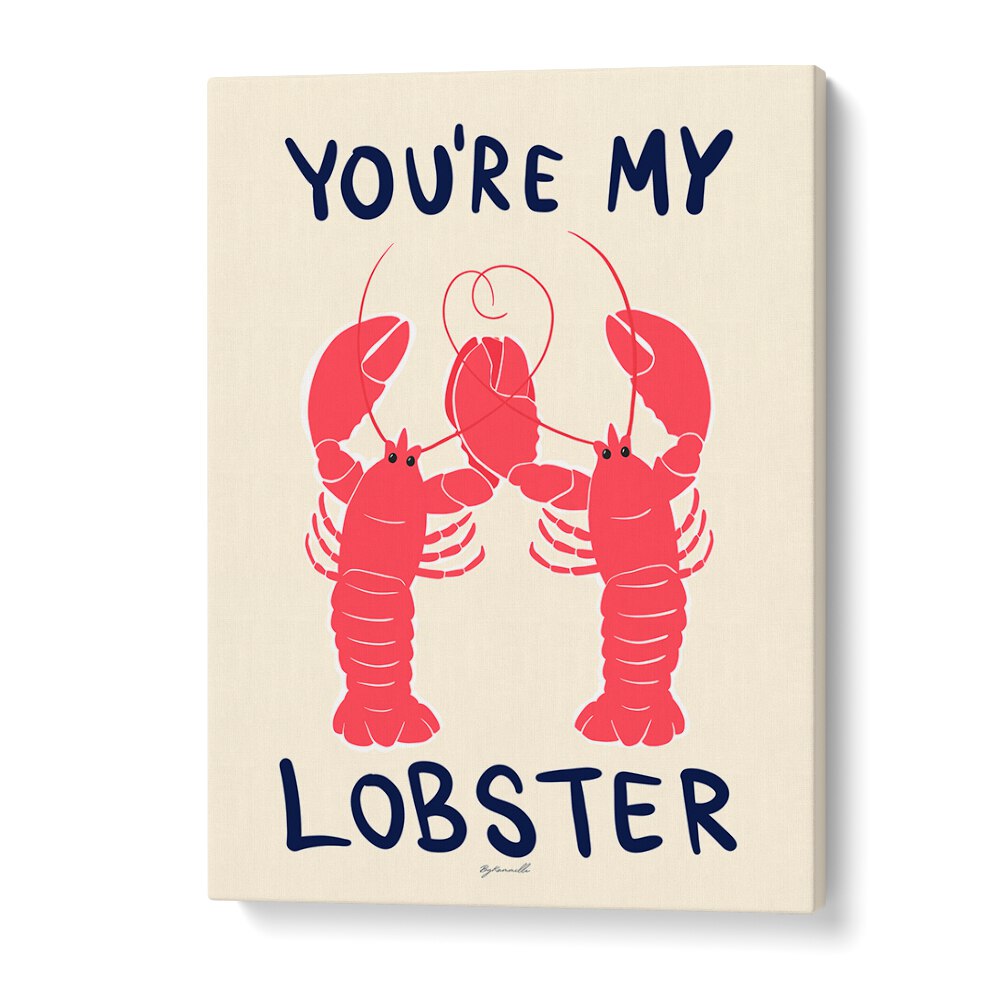 Charming YOU'RE MY LOBSTER, KITCHEN POSTERS add whimsy to your kitchen decor and celebrate love and companionship.