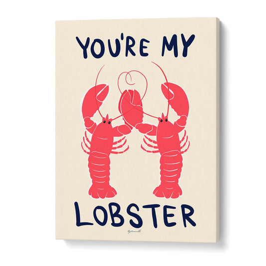 Charming YOU'RE MY LOBSTER, KITCHEN POSTERS add whimsy to your kitchen decor and celebrate love and companionship.