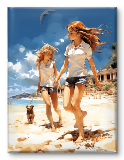 Beach Day with Best Friends by Californian Kaleidoscope