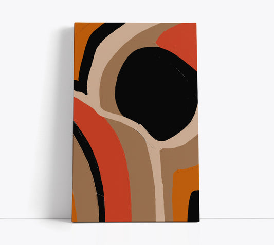 Earthy Abstract Wall Art Print
