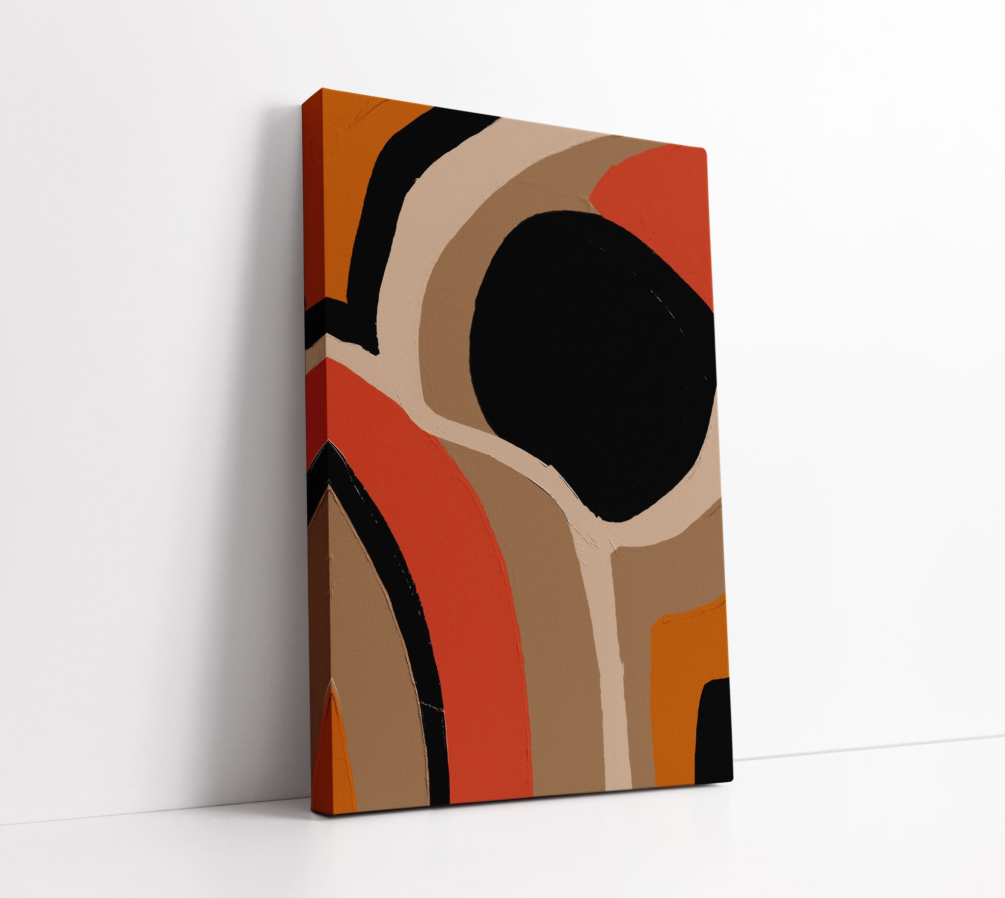 Earthy Abstract Wall Art Print
