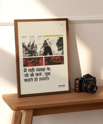 Rockstar (Hindi) Poster