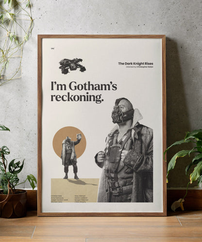 Bane - The Dark Knight Rises Poster