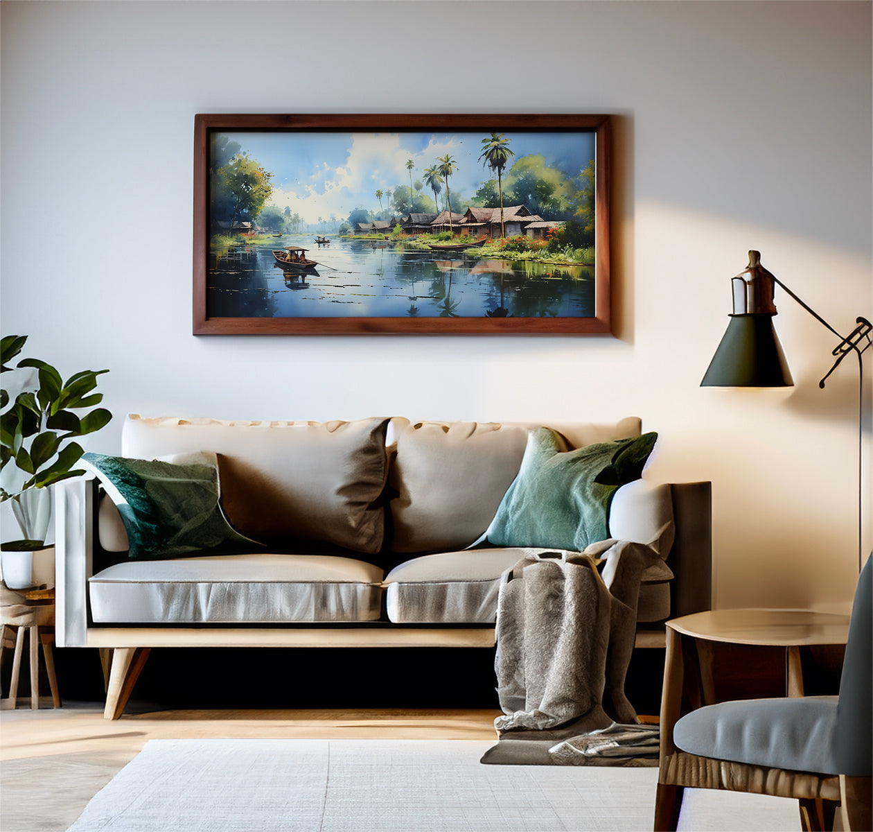 Life in Backwaters By Panoramic India