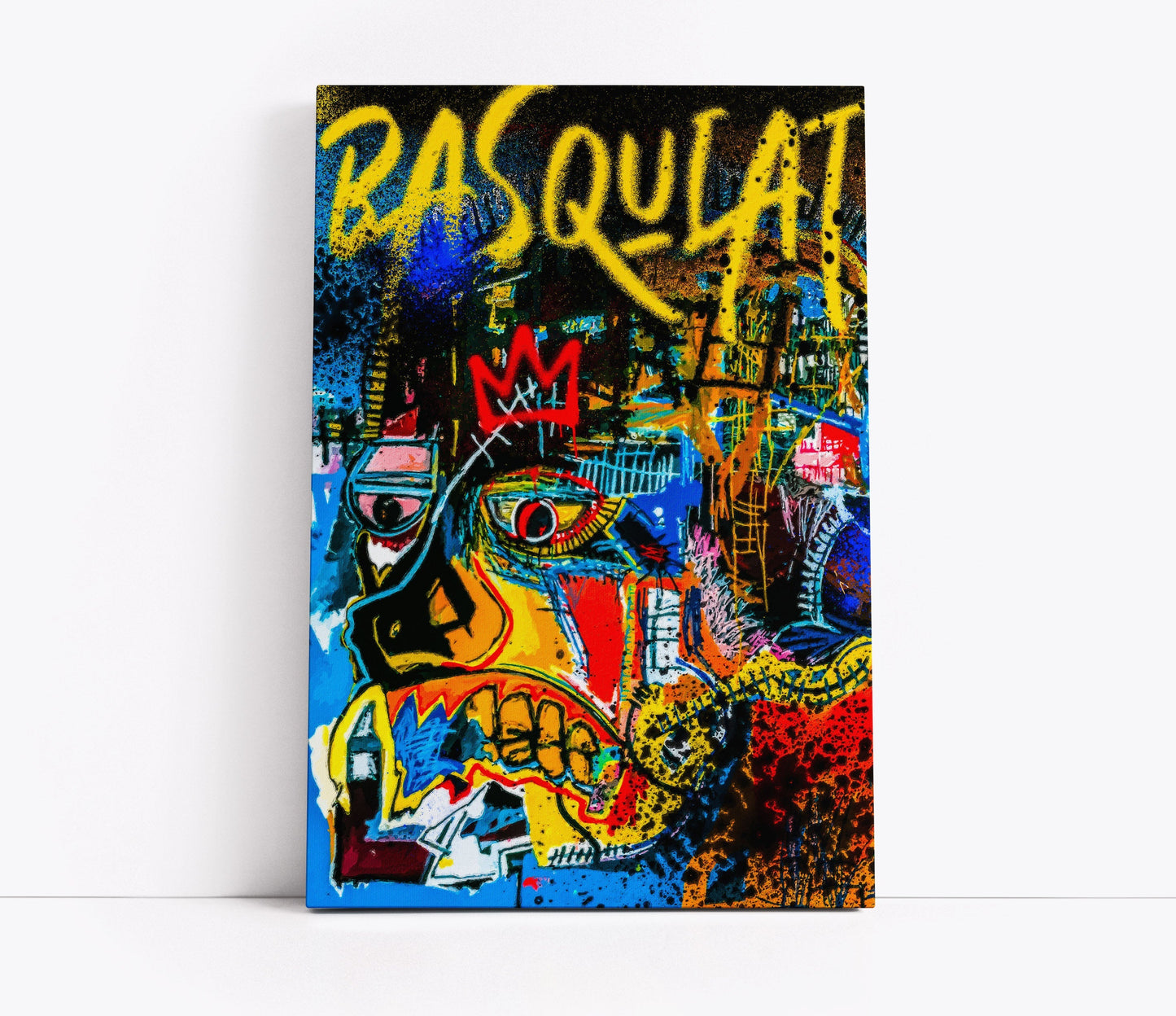 Chaotic Hues Pop Art // Wall Art Print