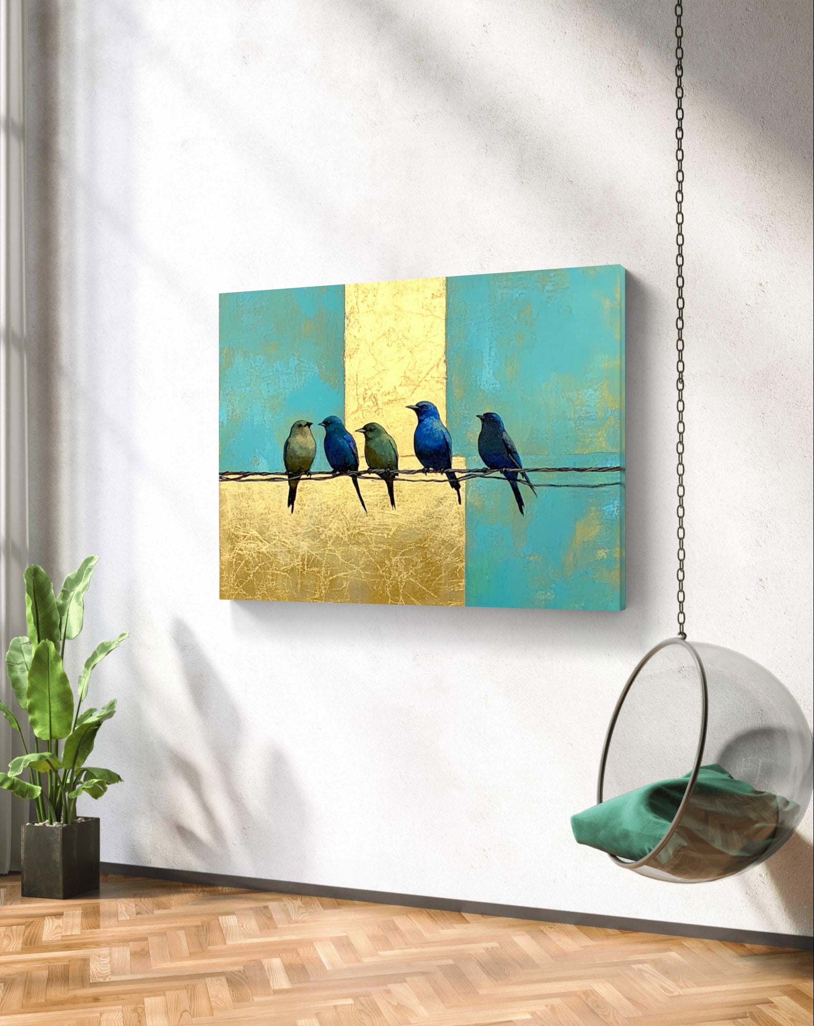 The Blue Bird Party by Pompidou Moderne