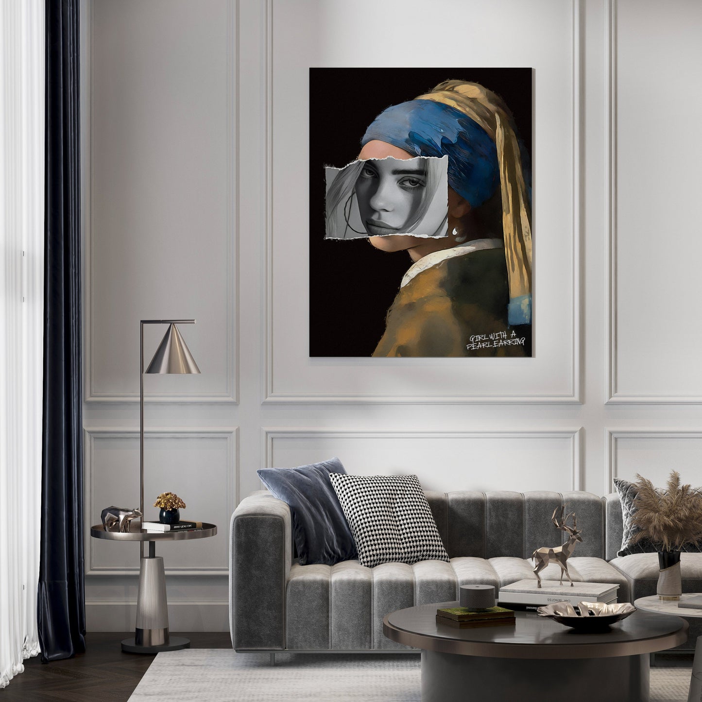 Billy with a Pearl Earring // Wall Art Print