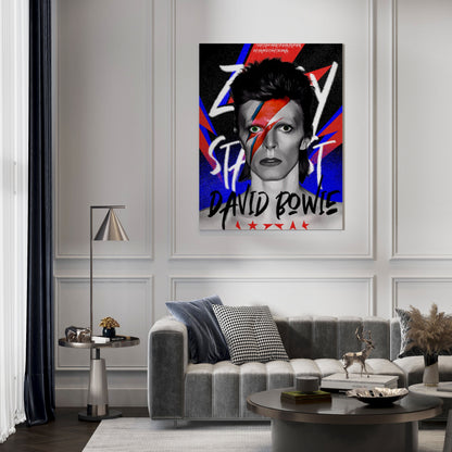 David Bowie Pop Art // Wall Art Print