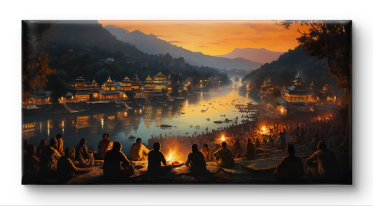 Evening Prayers Rishikesh By Panoramic India
