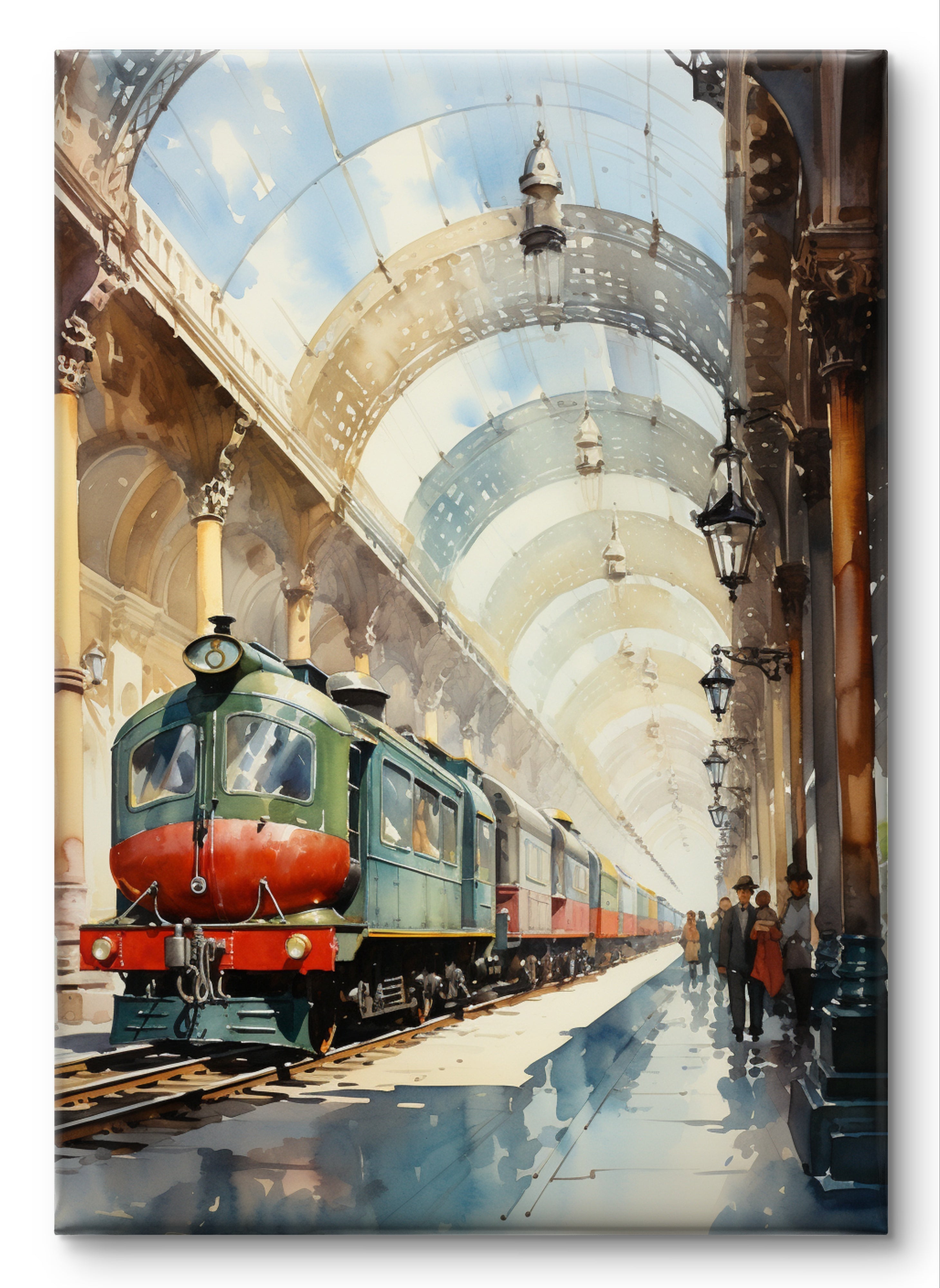 Victoria Station by Vintage London