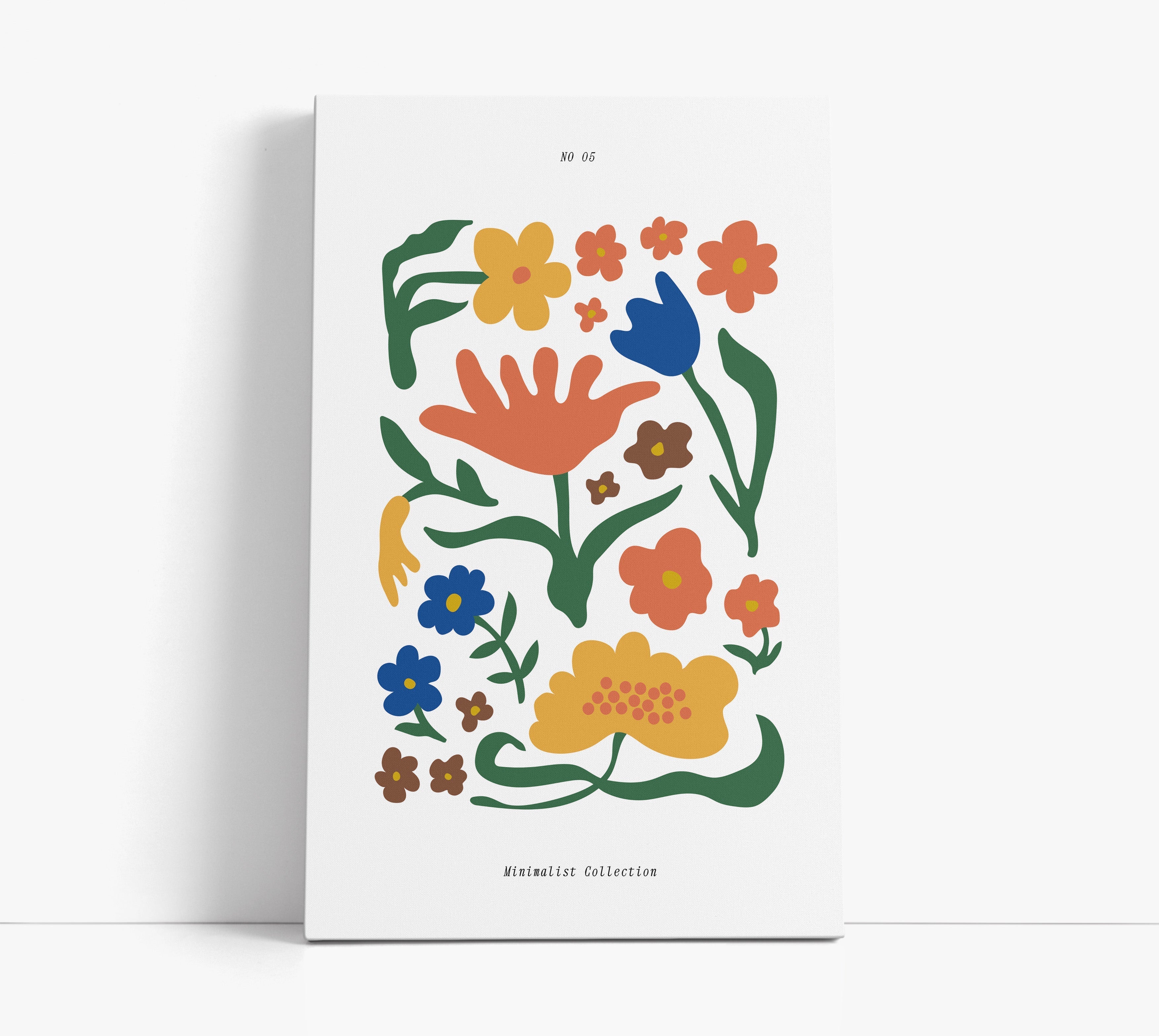 Botanical Pattern Wall Art Print