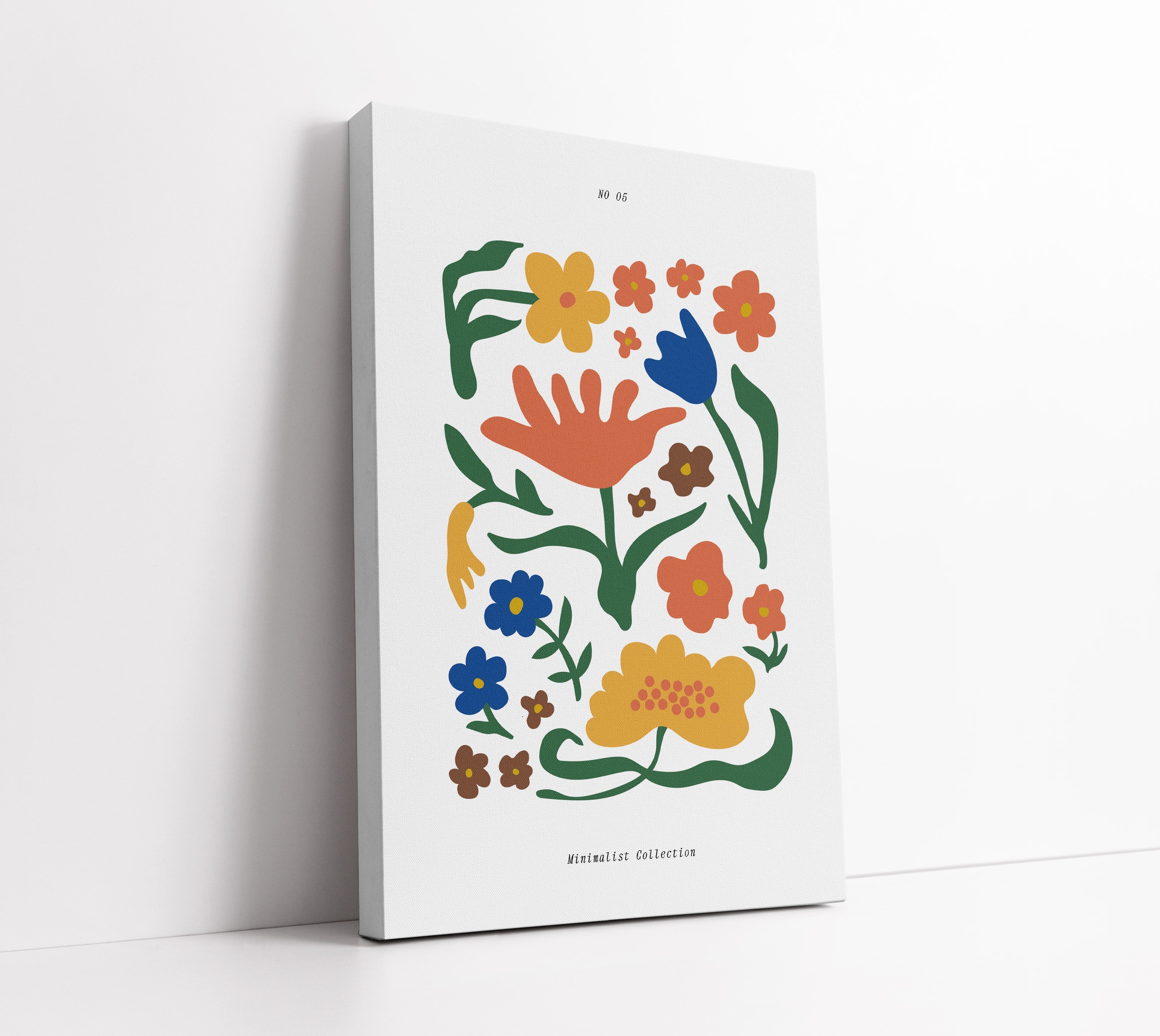 Botanical Pattern Wall Art Print