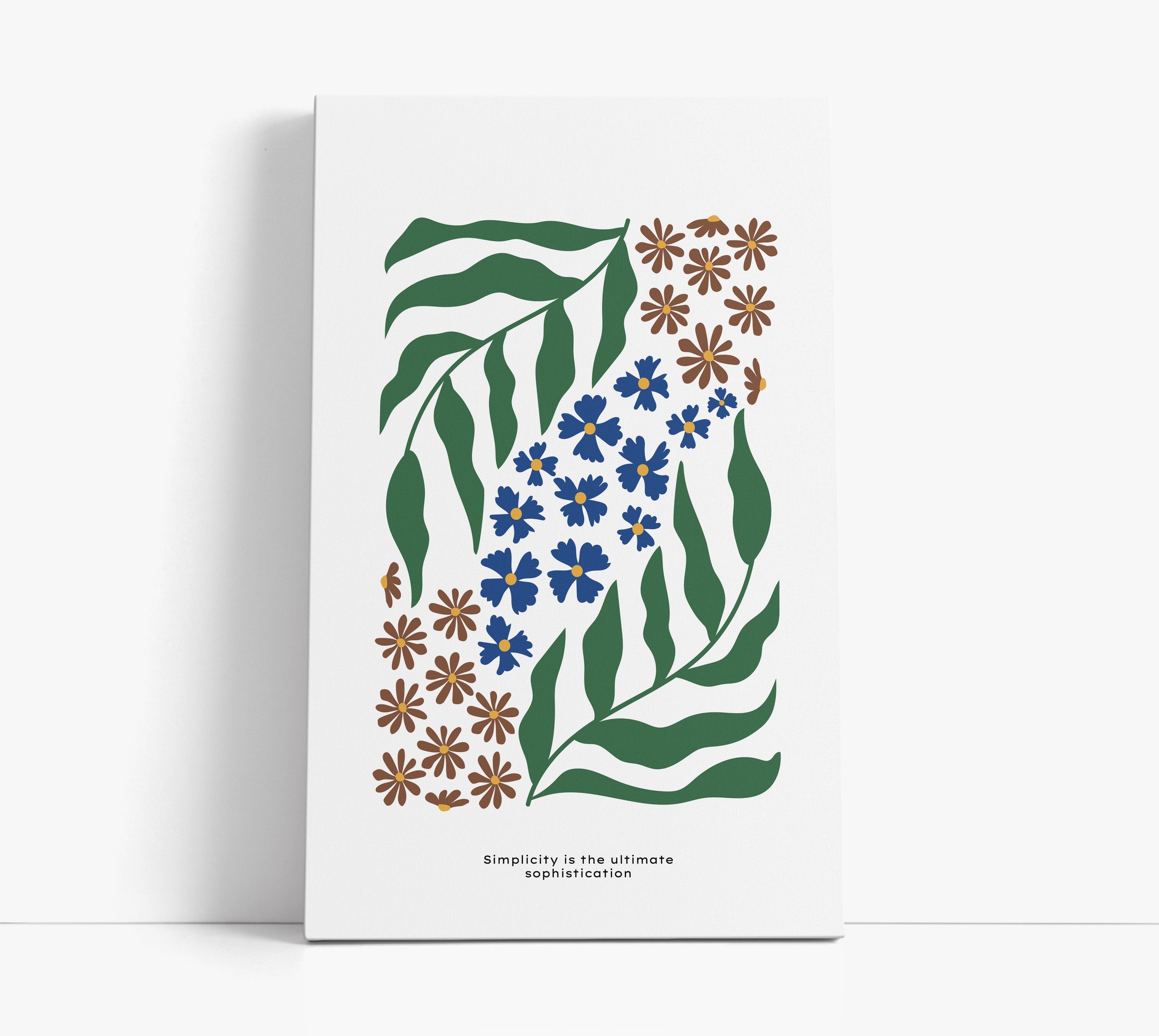 Botanical Pattern Wall Art Print #3