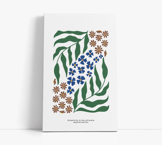 Botanical Pattern Wall Art Print #3