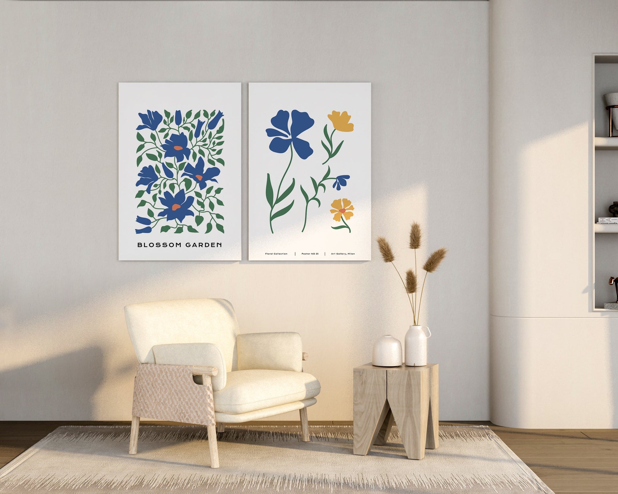 Botanical Minimal Wall Art Print