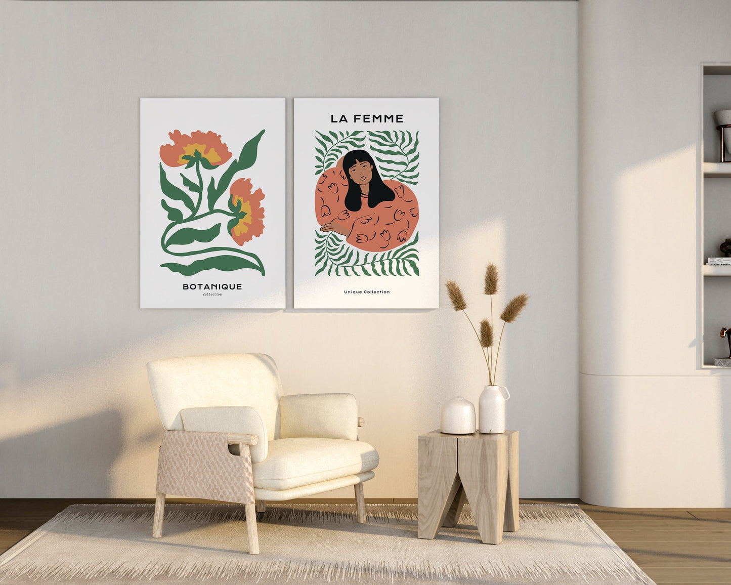 Botanical Femme Wall Art Print #2