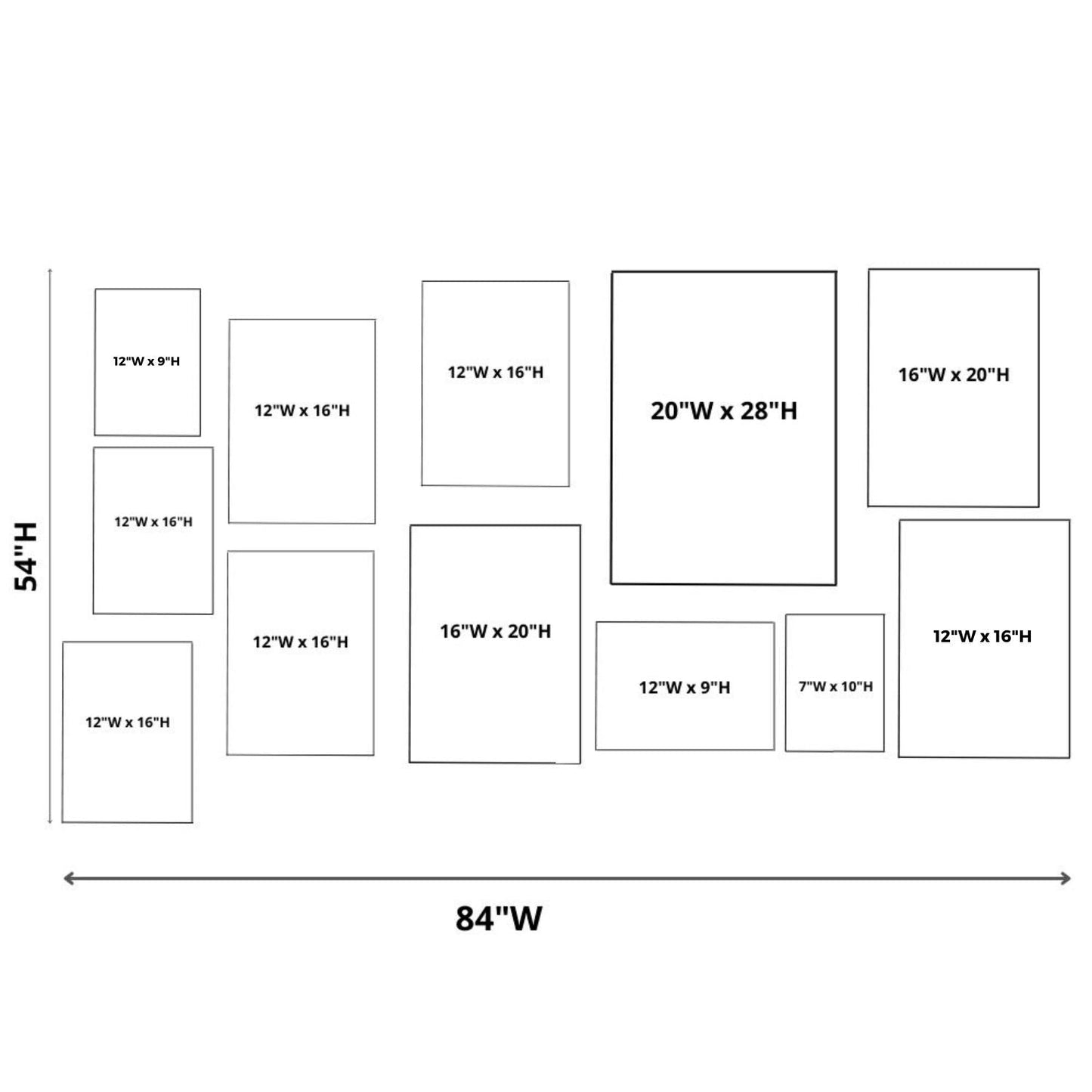 Gallery Wall Set of 12, Picasso Art, Famous Art, Wall Decor, Van Gogh Art Set, Master Art