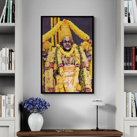 Tirupati Balaji Canvas Painting