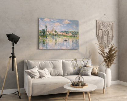 Claude Monet's Vétheuil in Summer // Wall Art Print