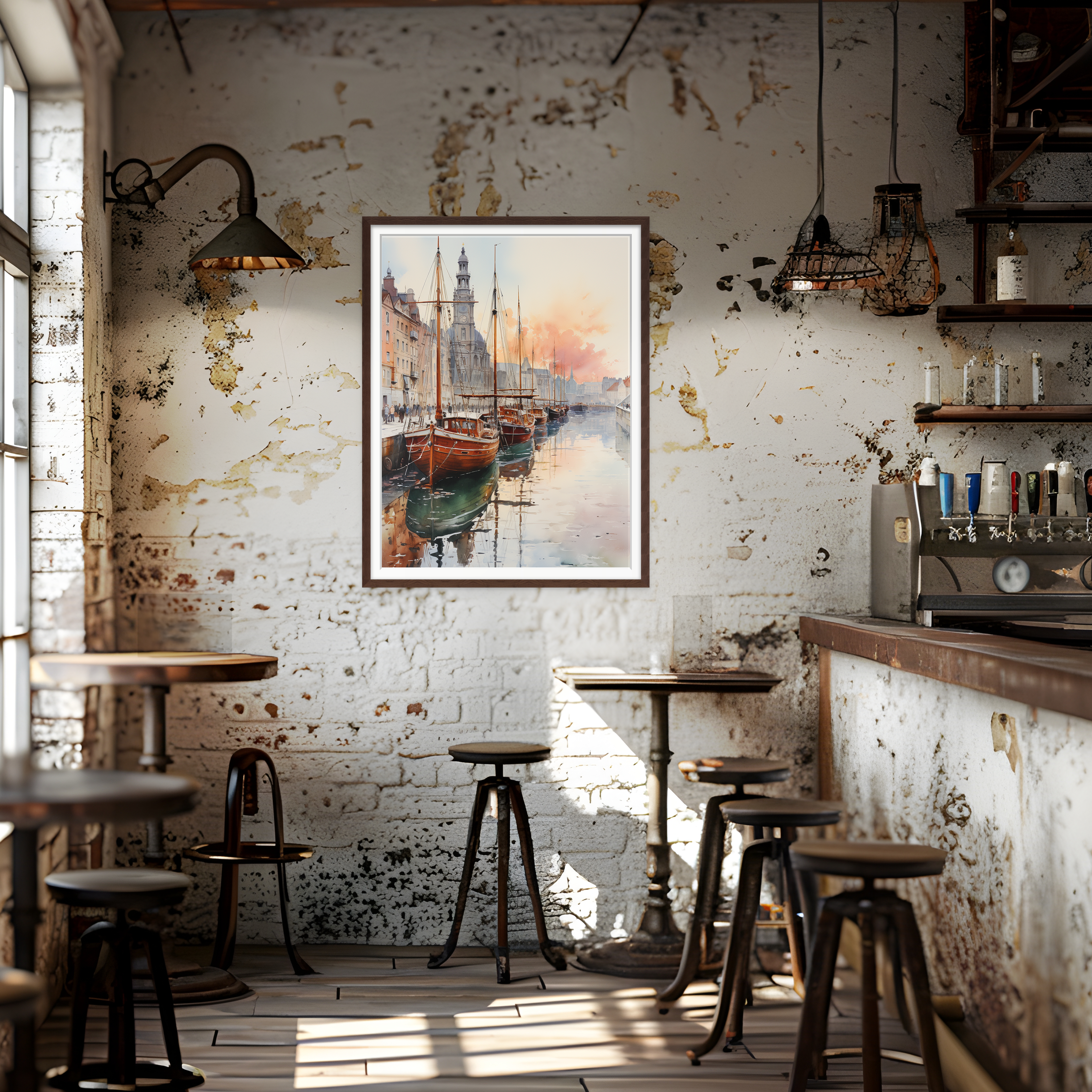St. Katherine Docks by Vintage London