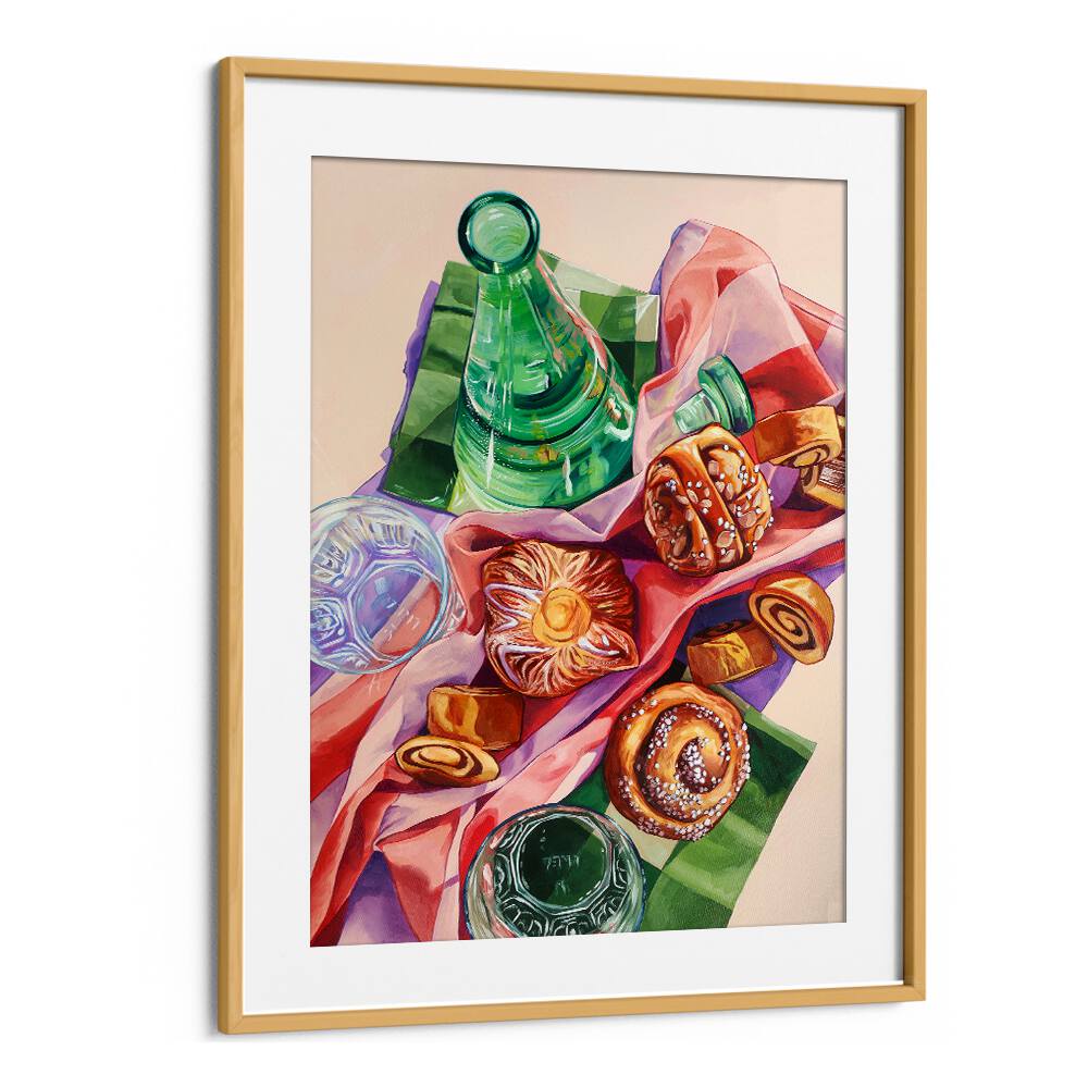 Enhance your kitchen with LOOK AT THE SKY, KITCHEN POSTERS framed in oak, perfect for inspiring creativity.