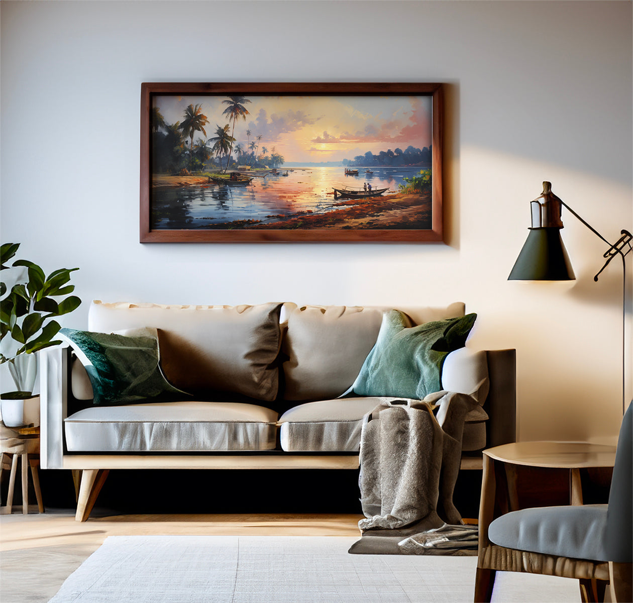 Fishing Village In Konkan By Panoramic India