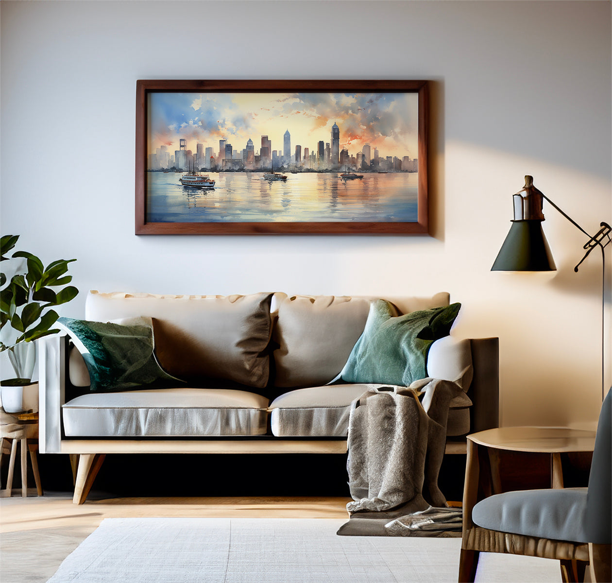 Bombay Skyline By Panoramic India