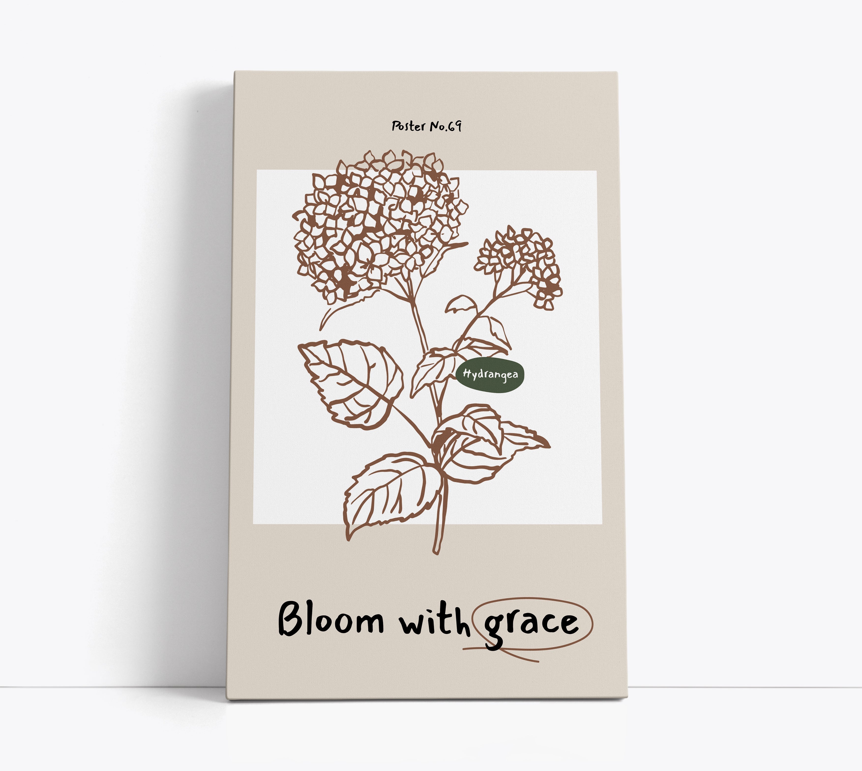 Bloom With Grace // Wall Art Print