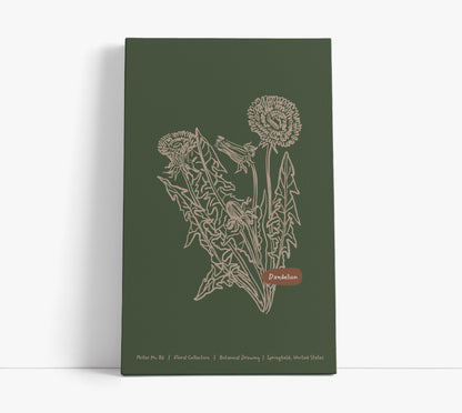 Dandelion Wall Art Print