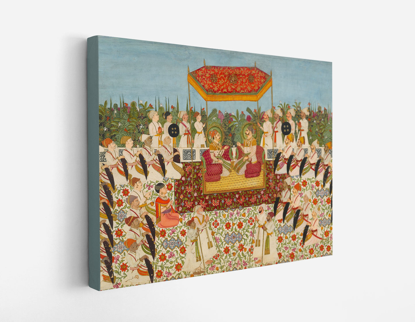 Darbar Mirza Maharao Lakhpatiji // Wall Art Print