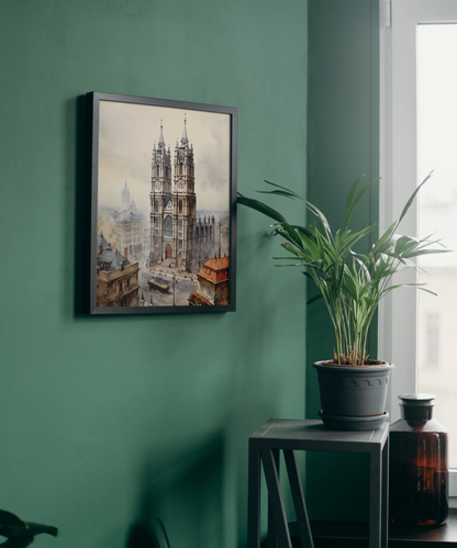 Westminster Abbey by Vintage London