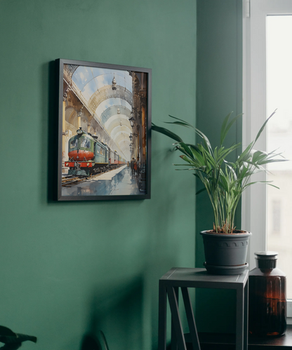 Victoria Station by Vintage London