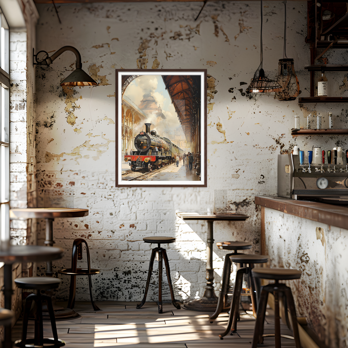 Waterloo Station by Vintage London